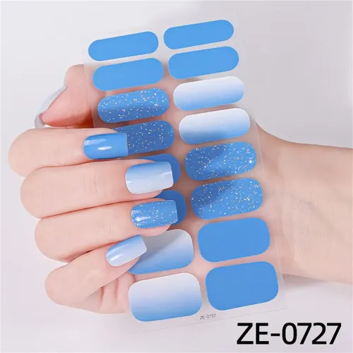 Calcomanías Para Uñas Con Diseños De Envoltorios De Uñas A
