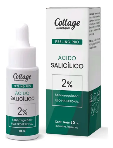 Serum Ácido Salicílico 2% Piel Grasa Collage Peeling