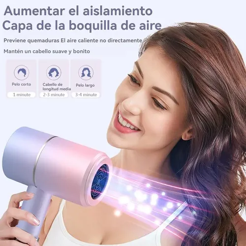 Secador De Pelo De Iones Negativos Plegable