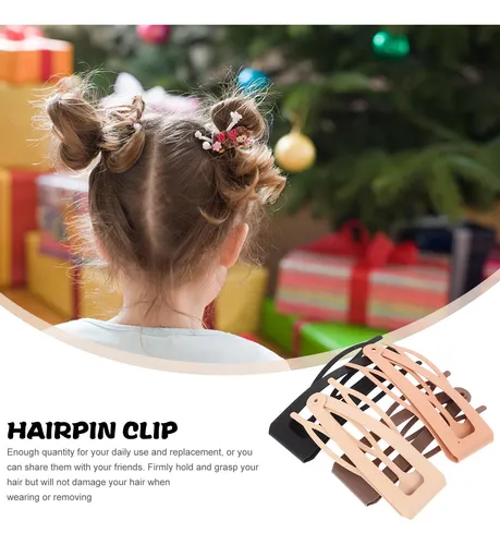 40 Pinzas De Pelo Para Niñas, Horquillas Metálicas, Broches
