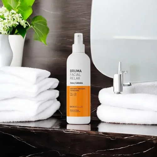 Bruma Facial Relax Avena Y Calendula Vegana Biobellus 200 Ml