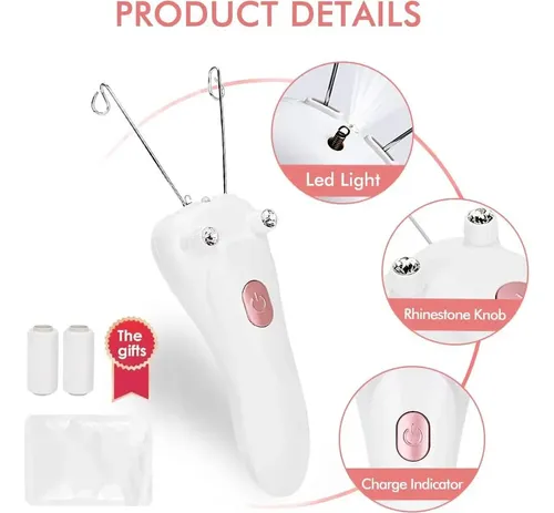 Epilador Eléctrico Inalámbrico Flylin Para Vello Facial