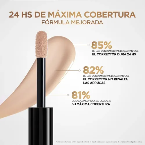 Corrector de Ojos L’Oréal Paris Infaillible Tono Fawn/Chamois