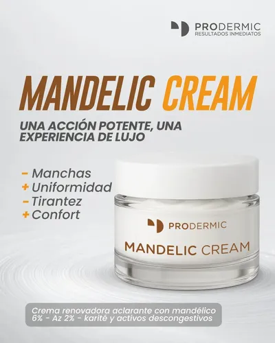 Mandelic Cream Prodermic Crema Aclarante x 50gr