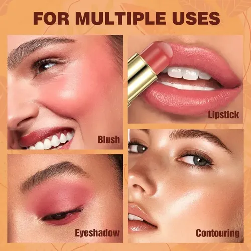 Paleta Contorno Rubor Iluminador Portátil Maquillaje Retoque