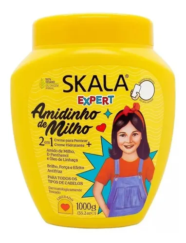Crema Skala Amidinho De Milho Kids 1kg Rulos