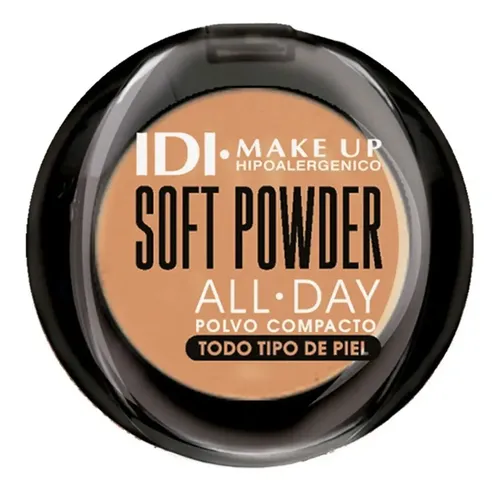 Idi Make Up Polvo Compacto Soft Powder All Day Tono 05 WARM BEIGE