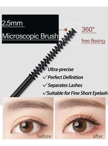 Máscara De Pestañas Okerker Brown Tubing Para Mujeres Mayore