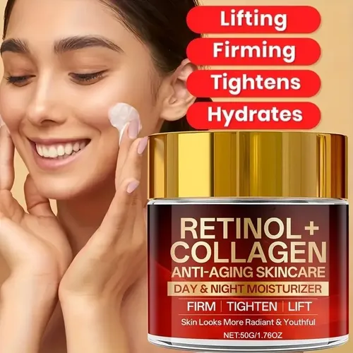 Crema Facial Reafirmante E Hidratante De Colágeno