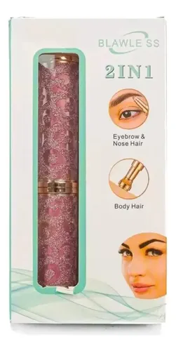 Depiladora Facial Flawless 2 En 1 Recargable Usb
