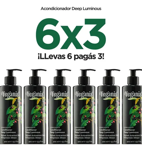Veganis Acondicionador Deep Luminous Compra Inteligente