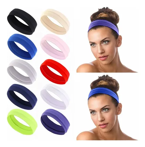 Diademas Elásticas, Bandas Deportivas Para El Pelo
