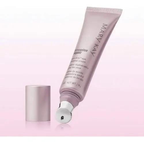 Crema para el Área de los Ojos Volu-Firm Mary Kay TimeWise Repair noche para piel sensible de 14g 40+ años