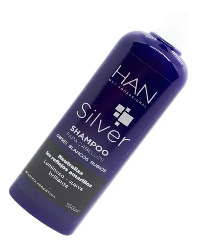 Shampoo Han Silver Matizador Neutraliza Amarillo 375ml