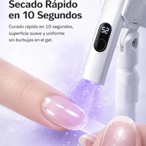 Mini Led Uv Secador Uñas Recargable Usb Portatil