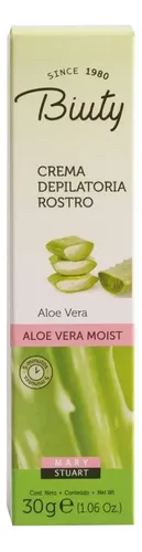 Crema depilatoria rostro Mary Stuart biuty aloe vera vegana