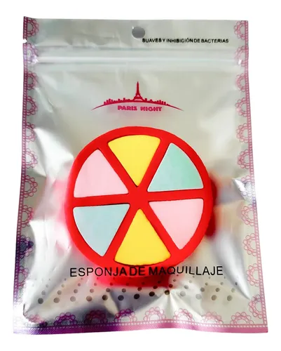 Esponja De Maquillaje Paris Night Pizza Facial