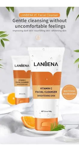 Limpiador Facial Gel Vitamina C Antiage No Manchas Importad
