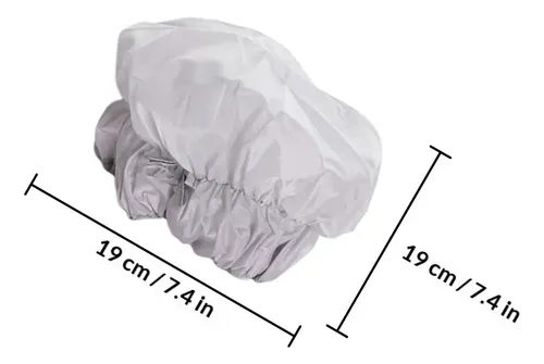 ` 2 Gorros De Ducha Elásticos De Poliéster Impermeables U
