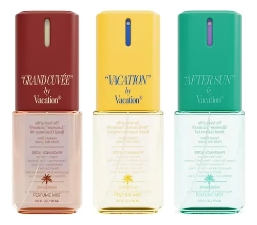 Set De Brumas Vacation 3x3oz Coco Aloe Argán (mujeres Y