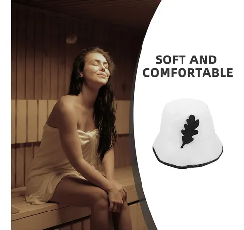 Gorro De Sauna De Fieltro Para Ducha Y Baño, Gorro De Vapor