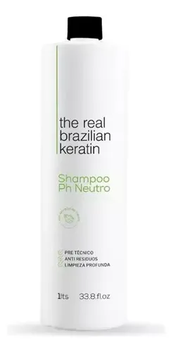Shampoo Ph Neutro 1 Litro The Real Brazilian Keratin