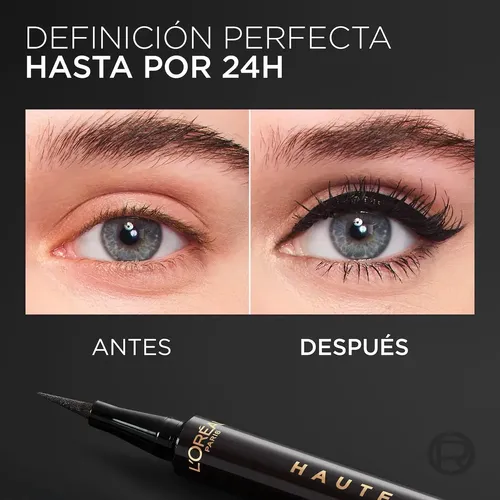 Delineador Loreal Haute Precision Líquido 010 Noir Silk