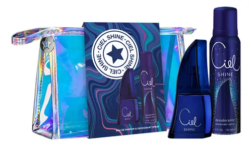 Set Perfume Ciel Shine Eau De Parfum 50ml Bolso Mujer