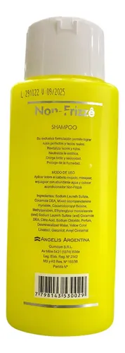 Combo Non Frizze Revitalizador Capilar Angelis Argentina