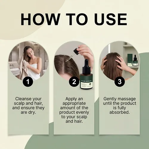 Sérum Para El Cuidado Del Cabello Amz Su Fórmula Suave Cuida