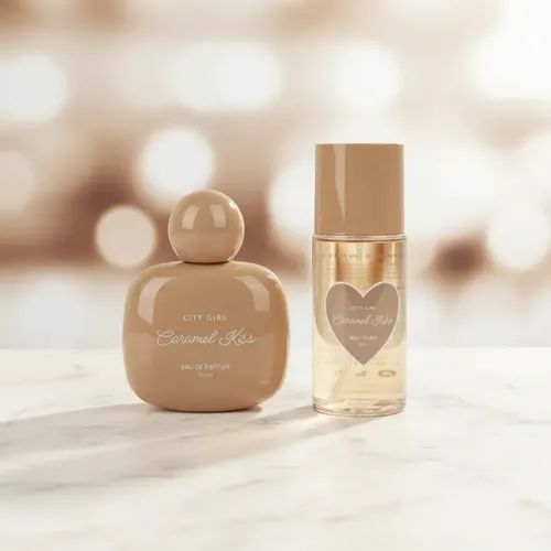 De Perfume 50ml Y Splash 85ml Caramel Kiss City Girl Mujer