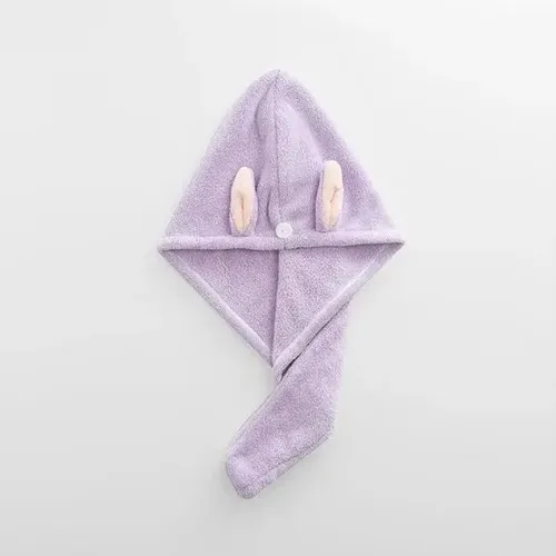Turbante Microfibra Secado Rápido BaiBao Market Orejas Conejo 54×24 cm