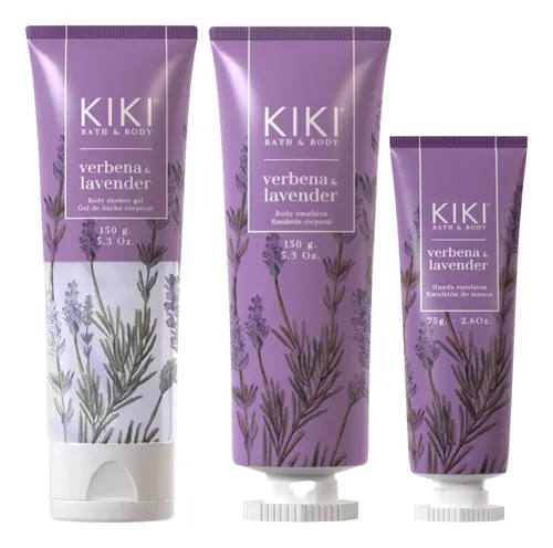 Verbena Y Lavanda Gel De Ducha Crema Corporal Y Manos Idraet