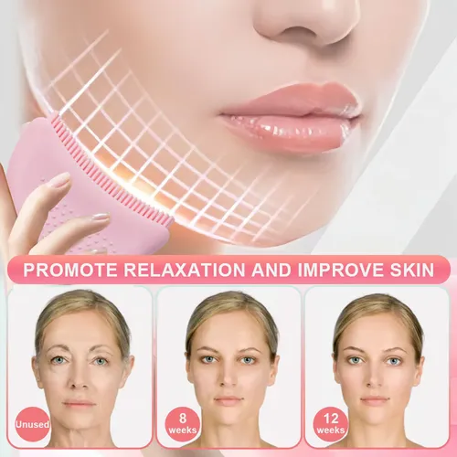Cepillo Facial Contours Cepillo Facial Contorneador Para Mas Rosa
