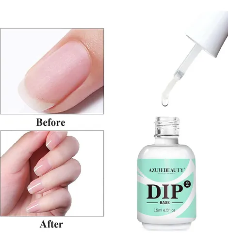 Base Coat Para Uñas Azurebeauty 15ml Powder Dip