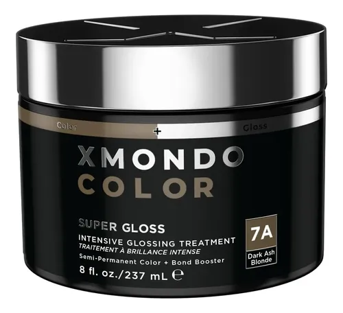 Tinte Para Cabello Xmondo 7a Rubio Ceniza Oscuro 237 Ml