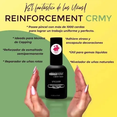 Kit Kapping Nivelador Reinforcement Gel Primer S/a Base Top