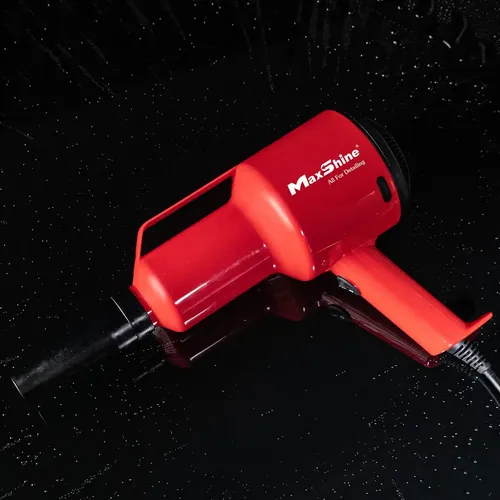 Secador De Autos Maxshine 1200w Excelente Calidad Detailing Rojo