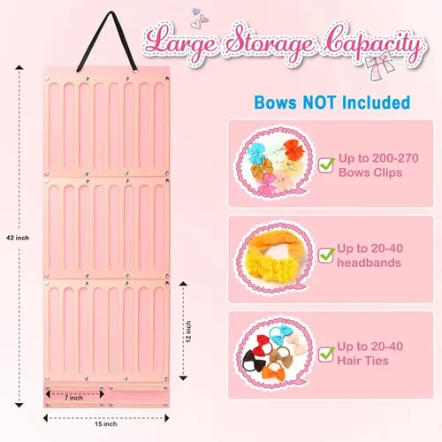 Soporte Para Lazos De Pelo Para Bebés, Z