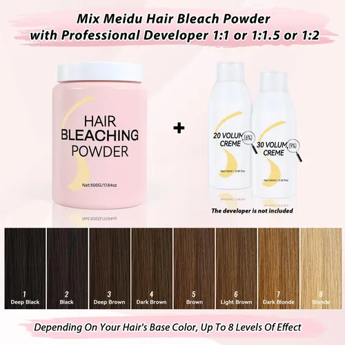 Polvo Decolorante Para Cabello Juanchi Profesional 500g