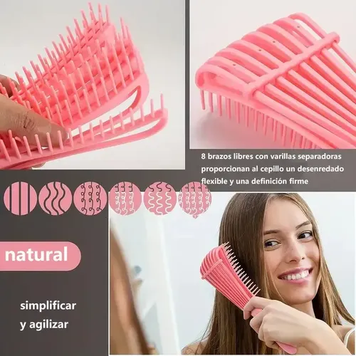 Kit 28pz Peine De Masaje Y Cepillos Para Peinado