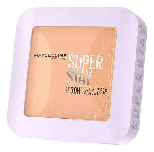 Base En Polvo Maybelline Super Stay 30h Flex Tono 128