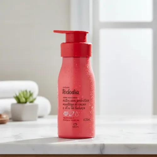 Natura Crema Corporal Tododia Frambuesa Y Pimienta Roja