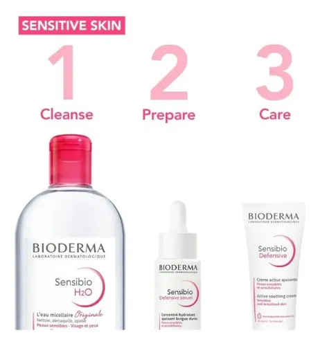 Limpiador De Agua Micelar Bioderma Sensibio H2o