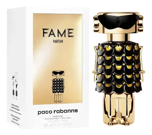 Fame Parfum 80 Ml Recargable Rabanne Para Mujer