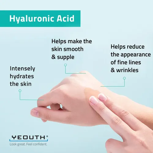 Serum Yeouth Pure Hyaluronic Acid 100% Para Rostro 30 Ml