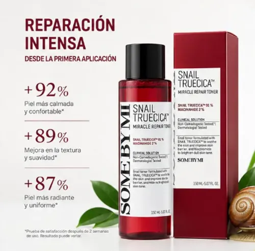 Tónico Reparador Snail Truecica Miracle