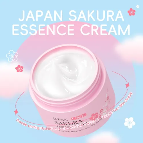 Set De Cuidado Facial Quiyum Sakura 3 Pzs Hidratante Durader
