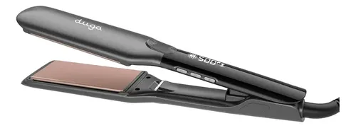 Duga Plancha Mega Sonic Vibra Ceramica 260° C D2310 Negro