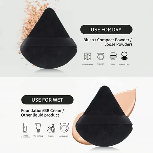 Set De 21 Brochas De Maquillaje Con Mango De Madera